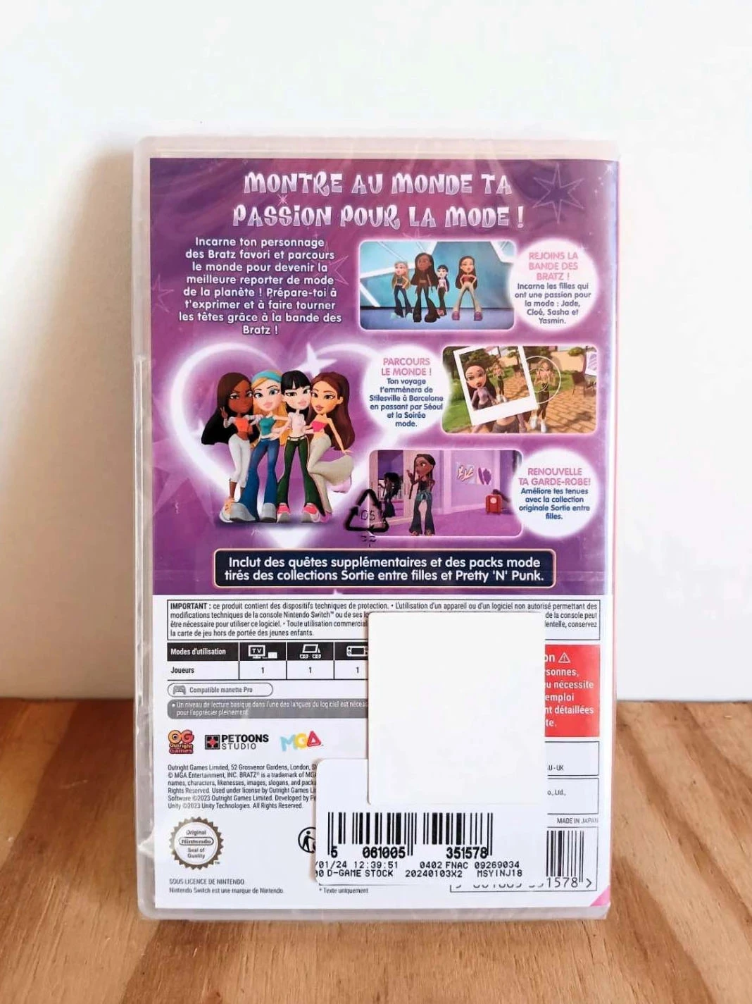 Jogo Switch Bratz Affiche ta Mode Edição Completa – photo 2